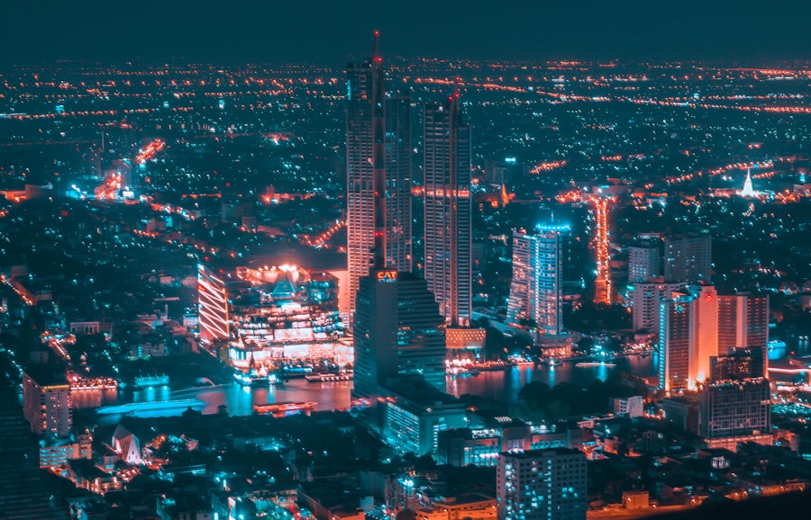 Bangkok skyline