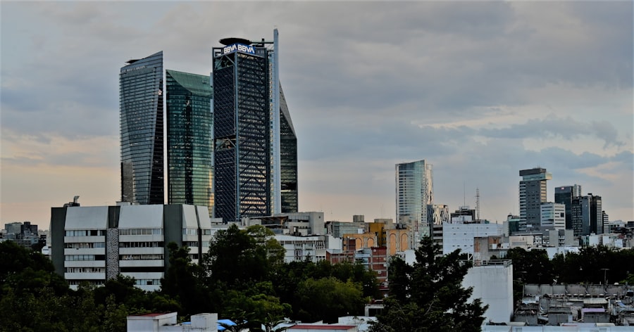 Mexico City skyline